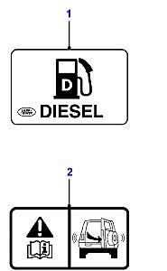 C01112 BODY WARNING LABELS  Freelander 1 (L314)