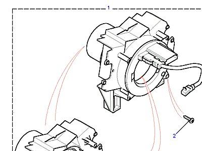 D01015 ROTARY COUPLER  Freelander 1 (L314)