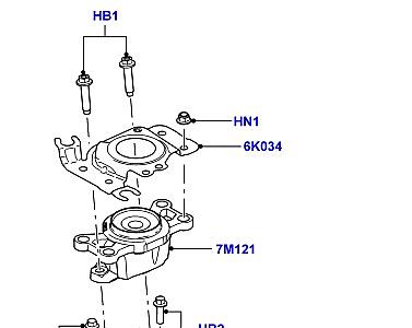 517ALU ОПОРА КОРОБКИ ПЕРЕДАЧ  Freelander 2 (L359)