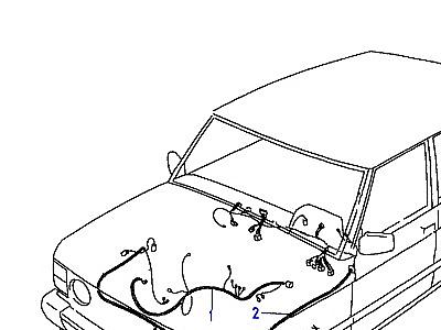 D03055 HARNESS-ENGINE  Range Rover Classic