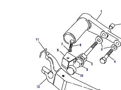 J01015 CLUTCH RELEASE MECHANISM  Range Rover Classic