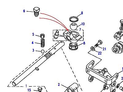 J01065 SELECTORS & FORKS  Range Rover Classic