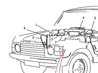 K01110 INSULATION & SOUND DEADENING PADS  Range Rover Classic