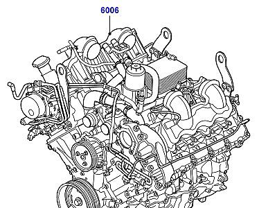 300AACE СЕРВИСНЫЙ ДВИГАТЕЛЬ И НЕУКОМПЛЕКТОВАНЫЙ БЛОК ЦИЛИНДРОВ 4.4L DOHC ДИЗЕЛЬ V8 DITC  Range Rover (L322)