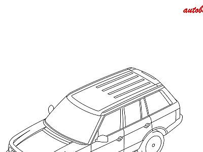 501ABA ПЕРЕГОРОДКА И ПЕРЕДНИЕ КРЫЛЬЯ  Range Rover (L322)
