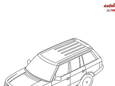 501ABB ПЕРЕГОРОДКА И ПЕРЕДНИЕ КРЫЛЬЯ  Range Rover (L322)