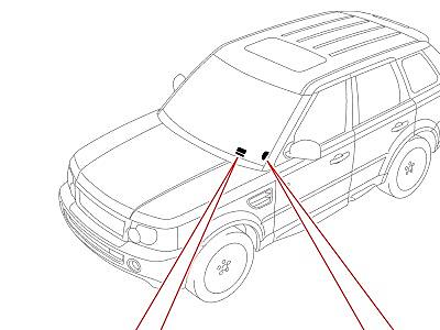 100AAK ЯРЛЫКИ WINDSCREEN  Range Rover Sport (L320)