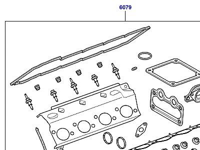 309AEUF КОМПЛЕКТ ПРОКЛАДОК ДВИГАТЕЛЯ 4.4 AJ БЕНЗИН V8  Range Rover Sport (L320)