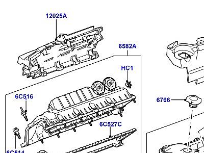 309AEYH КРЫШКА ГОЛОВКИ ЦИЛИНДРОВ 5.0L OHC SGDI NA V8 БЕНЗИН  Range Rover Sport (L320)