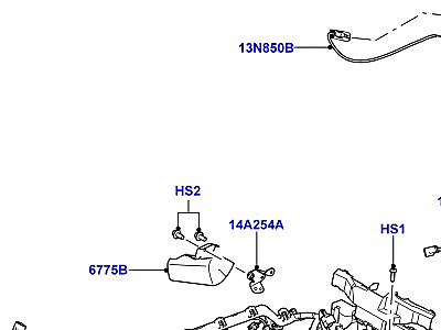 418AFH ЭЛЕКТРОПР.НА ДВИГАТ.И ПЕРЕГОРОДКЕ ДВИГАТЕЛЬ  Range Rover Sport (L320)