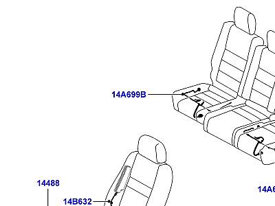 418AGO ЭЛЕКТРОПРОВОДКА КУЗОВА И ЗАДКА, СИДЕНЬЯ  Range Rover Sport (L320)