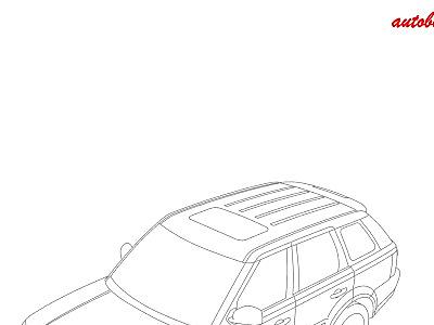 501ABA ПЕРЕГОРОДКА И ПЕРЕДНИЕ КРЫЛЬЯ  Range Rover Sport (L320)