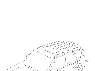 501ABC ПЕРЕГОРОДКА И ПЕРЕДНИЕ КРЫЛЬЯ  Range Rover Sport (L320)