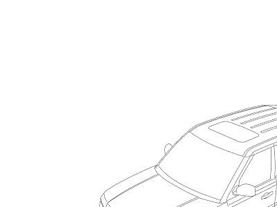 514AKP РЕШЕТКА РАДИАТОРА И ПЕРЕДНИЙ БАМПЕР  Range Rover Sport (L320)