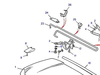 C01045 BONNET & LOCKING PLATFORM  Range Rover Classic