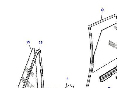 C01120 FRONT DOOR В СБОРЕ  Range Rover Classic