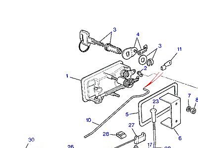 C01210 LOCKS & HANDLES-FRONT DOOR  Range Rover Classic