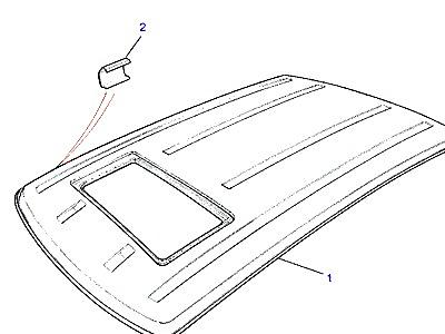 C01275 ROOF В СБОРЕ -SUNROOF  Range Rover Classic