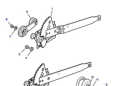 C01340 WINDOW REGULATORS FRONT  Range Rover Classic