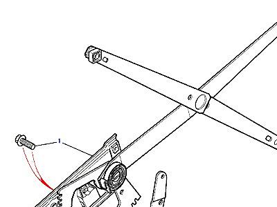 C01350 WINDOW REGULATORS FRONT  Range Rover Classic