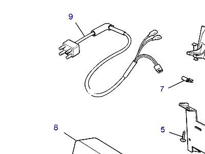 D08035 HIGH LEVEL STOP LAMP  Range Rover Classic