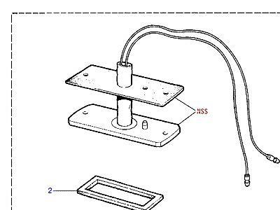 D08040 LAMP NUMBER PLATE  Range Rover Classic