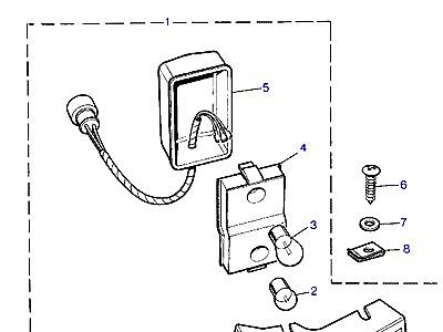 D08060 SIDE & FLASHER LAMP-FROM (V) DA274121 (2DR) & (V) DA273923 (4DR)  Range Rover Classic