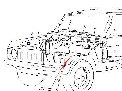 K01110 INSULATION & SOUND DEADENING PADS  Range Rover Classic