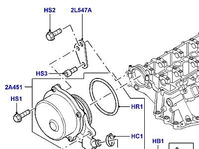 216AFL ВАКУУМНЫЙ НАСОС  Range Rover (L322)