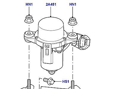 216AFM ВАКУУМНЫЙ НАСОС  Range Rover (L322)