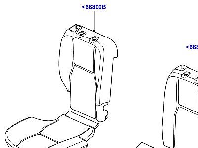 507AGR НАБИВКА/КАЙМА И ОБОГР.ЗАДН.СИД. НАГРЕВАТЕЛЬНЫЕ ПЛАСТИНЫ ОБСЛУЖИВАЮТСЯ ВМЕСТЕ С ЧЕХЛАМИ СИДЕНИЙ-СМ. РАЗДЕЛ О ЧЕХЛАХ ЗАДН.СИДЕНИЙ  Range Rover (L322)