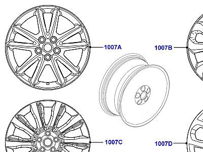 203ABM КОЛЕСА  Range Rover (L405)
