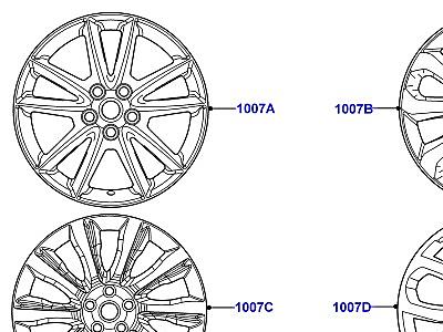 203ABW ЗАПАСНОЕ КОЛЕСО  Range Rover (L405)