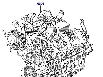 300AADE СЕРВИСНЫЙ ДВИГАТЕЛЬ И НЕУКОМПЛЕКТОВАНЫЙ БЛОК ЦИЛИНДРОВ 4.4L DOHC ДИЗЕЛЬ V8 DITC  Range Rover (L405)