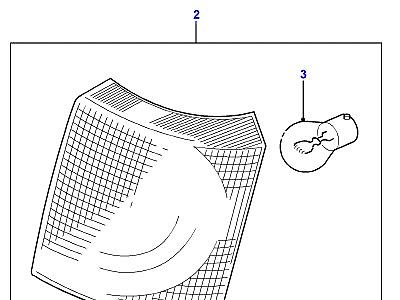 A01010 EXTERIOR LIGHTING  Range Rover (P38)