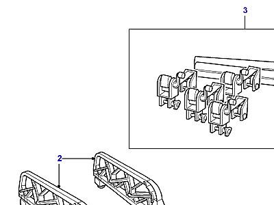 A01025 EXTERNAL CARRYING EQUIPMENT-TOP  Range Rover (P38)