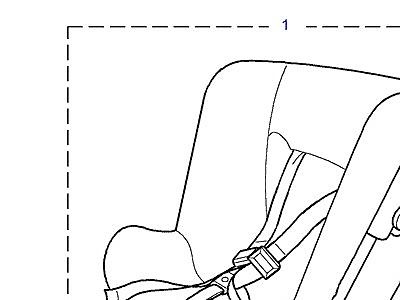 A01080 SAFETY & SECURITY-CHILD SEAT  Range Rover (P38)