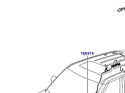 418AGN ЭЛЕКТРОПРОВОДКА КУЗОВА И ЗАДКА АУДИО/НАВИГАЦИЯ/РАЗВЛЕЧЕНИЯ  Range Rover Sport (L320)