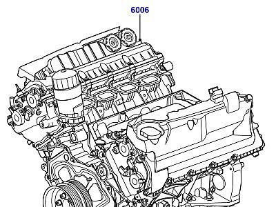 300AAEI СЕРВИСНЫЙ ДВИГАТЕЛЬ И НЕУКОМПЛЕКТОВАНЫЙ БЛОК ЦИЛИНДРОВ 5.0L OHC SGDI SC V8 БЕНЗИН  Range Rover Sport (L494)