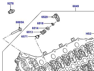 300AAIE ГОЛОВКА ЦИЛИНДРОВ 4.4L DOHC ДИЗЕЛЬ V8 DITC  Range Rover Sport (L494)